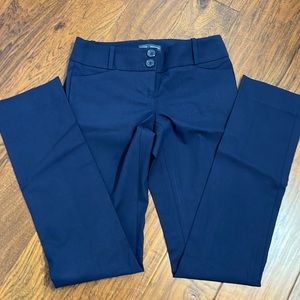 The Limited Exact Stretch Pantsuit Straight Leg Navy size 0R